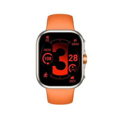 Купить KW283A Super Retina Amoled Smart Watch 2,01 дюйма Черный круглый Smartwatch с телефонным звонком Производство в сети