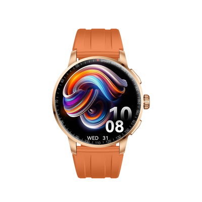KW258 IP68 водонепроницаемые умные часы круглой формы для спортивного дизайна