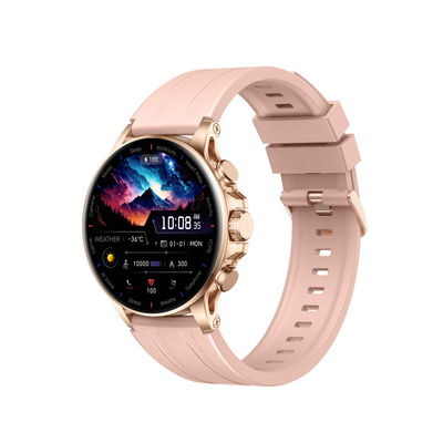 KW266 Первые в своем классе круглые AMOLED-умные часы с Bluetooth-звонками и передовыми датчиками