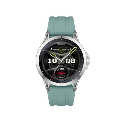 KW256A Bluetooth звонок Амолированные круглые умные часы с музыкальным хранилищем