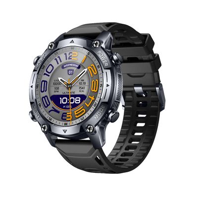 KW350 AMOLED AI Smartwatch с отслеживанием активности и сна в режиме реального времени AI Q&A 5ATM водонепроницаемый