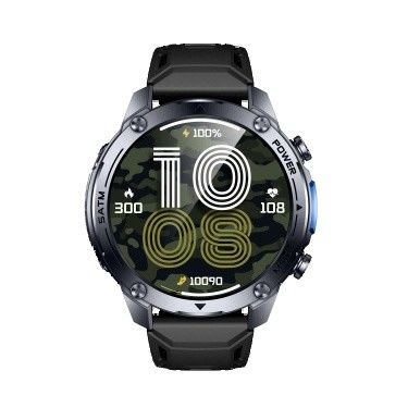 KW300 AMOLED GPS & AI Smartwatch с отслеживанием активности и сна в режиме реального времени AI Q&A 5ATM водонепроницаемый