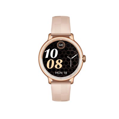 KW60C 300mAh батарея Dafit App водонепроницаемая IP68 GPS Motion Track Круглый экран Smartwatch для мониторинга здоровья и сна женщин