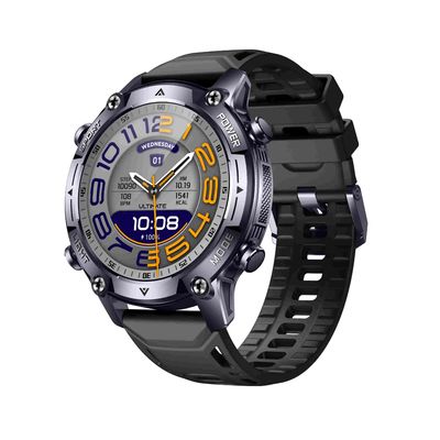 KW350 AMOLED AI Smartwatch с отслеживанием активности и сна в режиме реального времени AI Q&A 5ATM водонепроницаемый